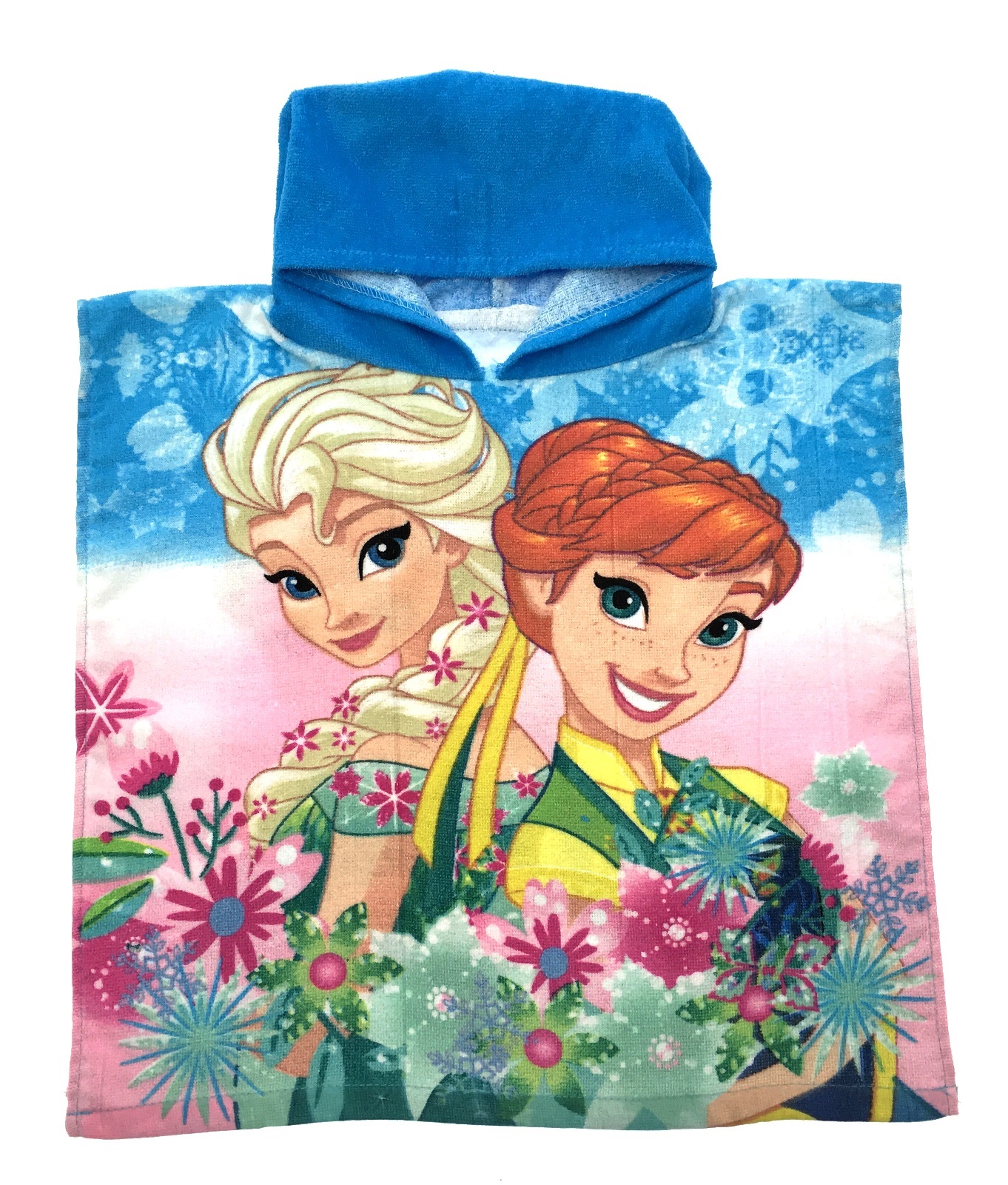 Childrens Hooded Beach Towel Bath Swimming Towel Boys Girls Character